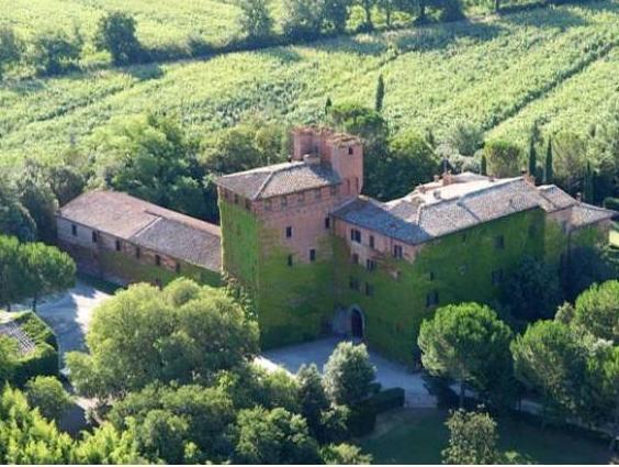 Castello Di San Fabiano Guest House Монтерони-д'Арбия Экстерьер фото